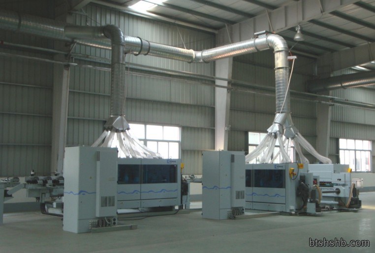 Dongguan Haoli mechanical edge banding machine dust removal corner